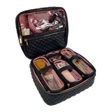 PurseN | Mini Diva Makeup Case - Timeless Quilted