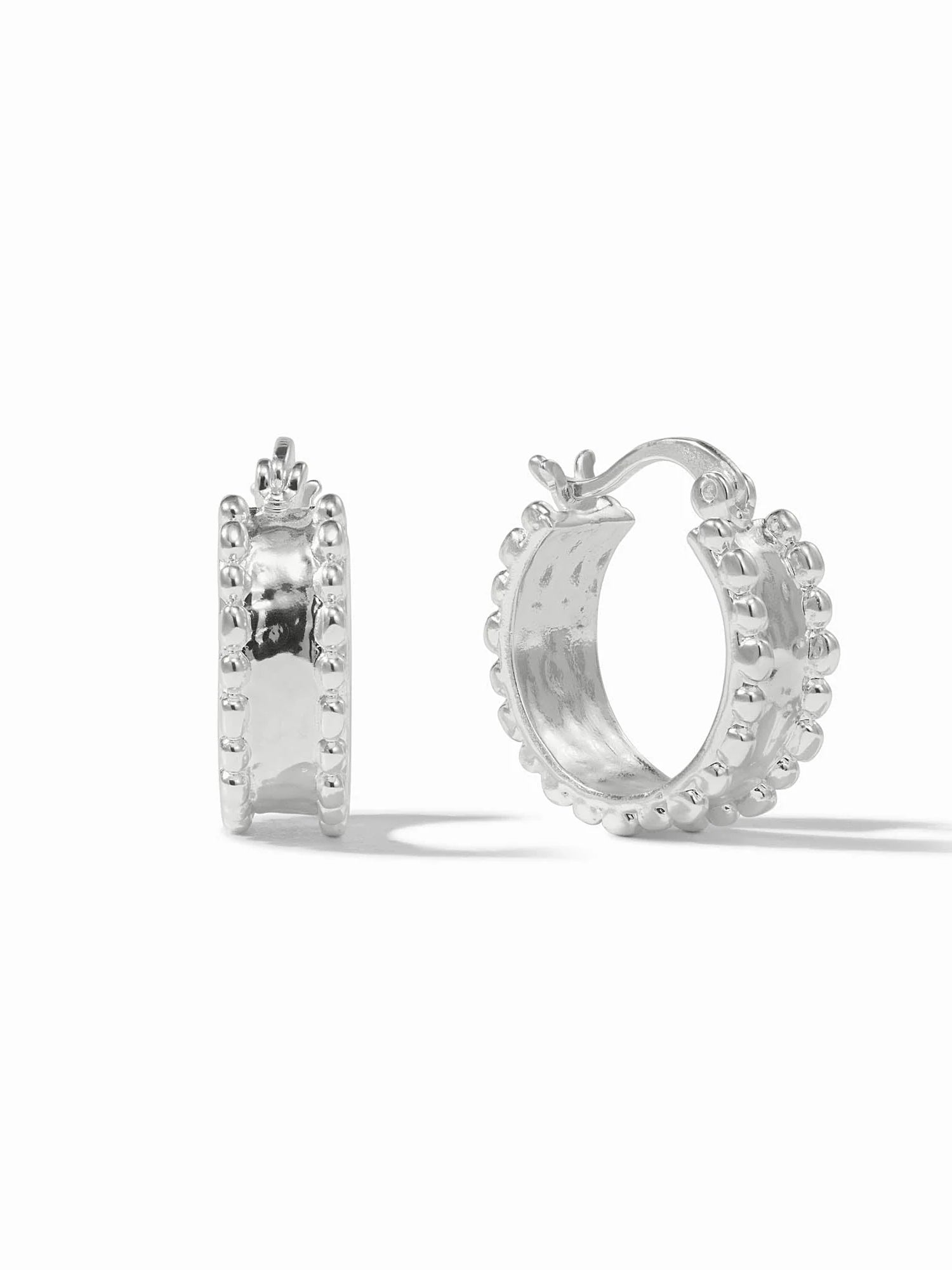 Julie Vos | Marbella 2 in 1 Earring - Silver