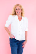 Lior | Blanche Pointed Collar Top