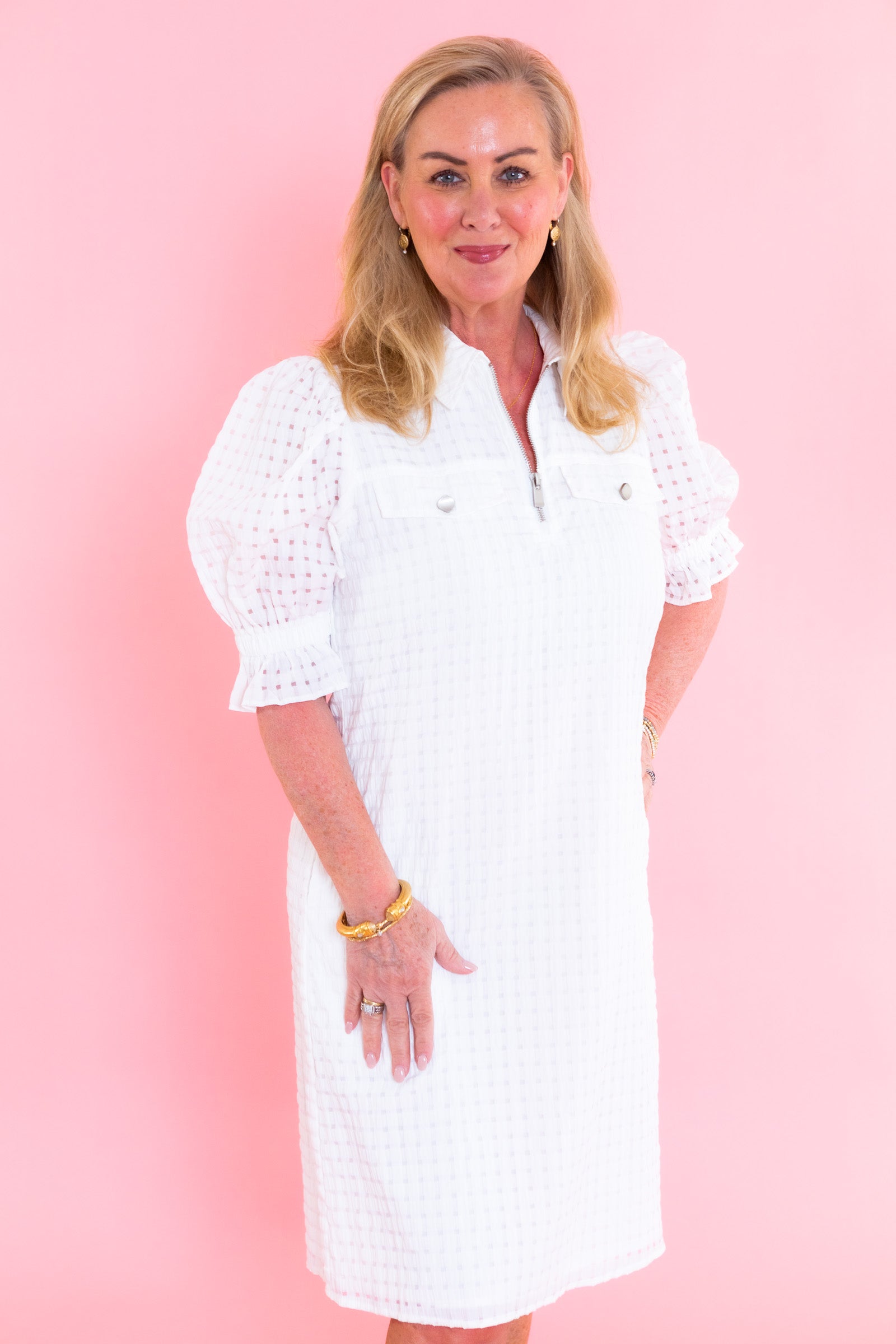 Lior | Camila Half Zip Dress