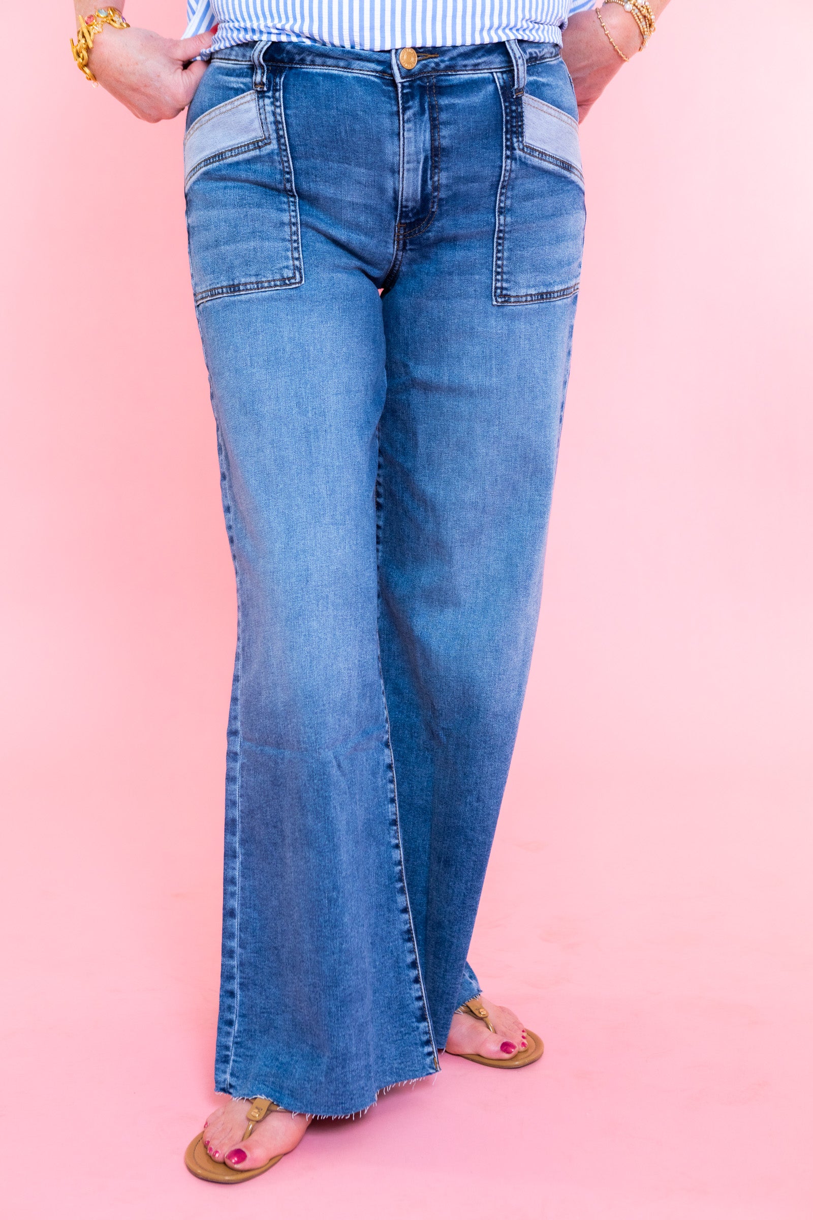 Kut From The Kloth | Maya High Rise Wide Leg