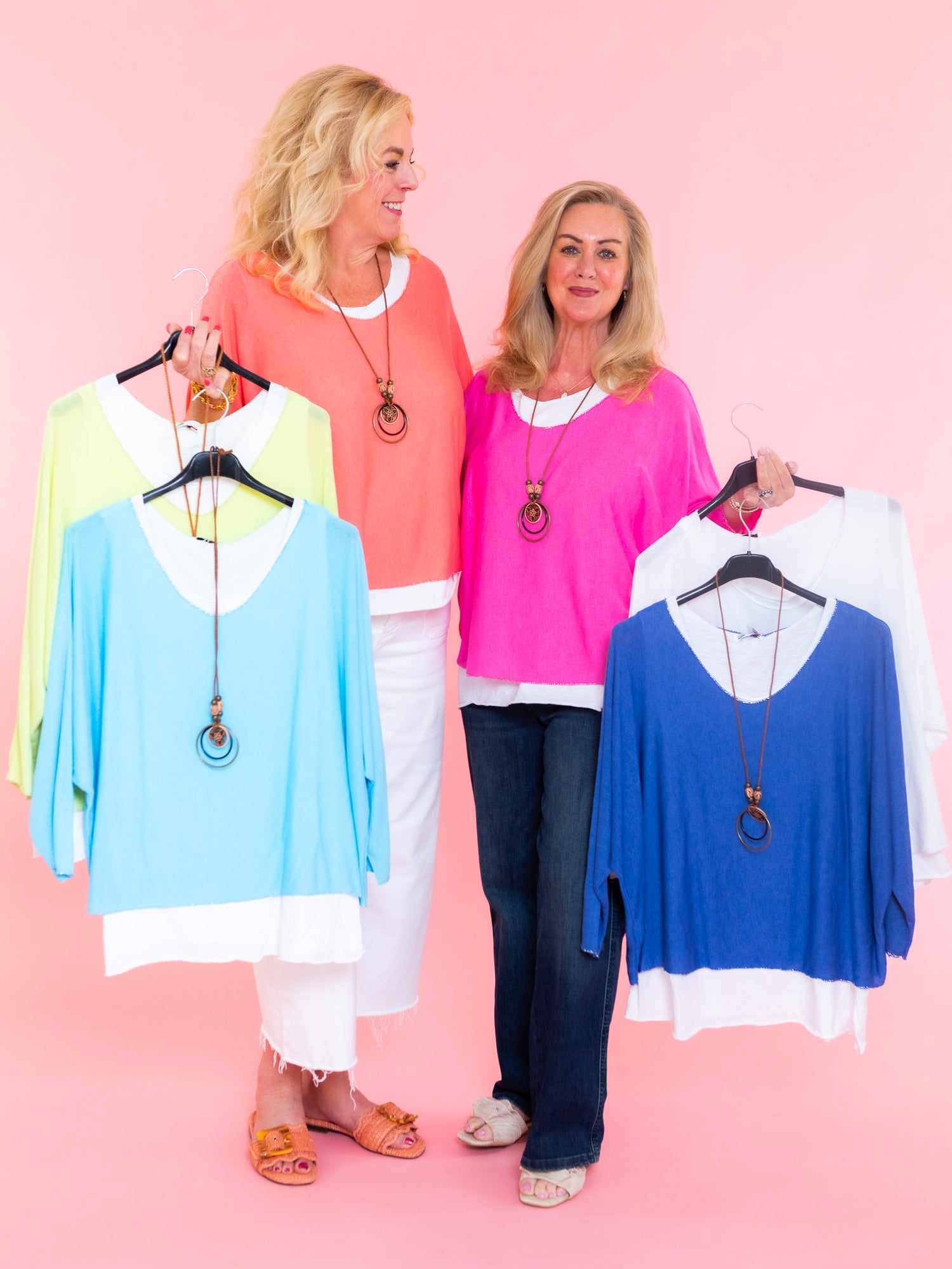 Everyday Tunic with Pendant Necklace