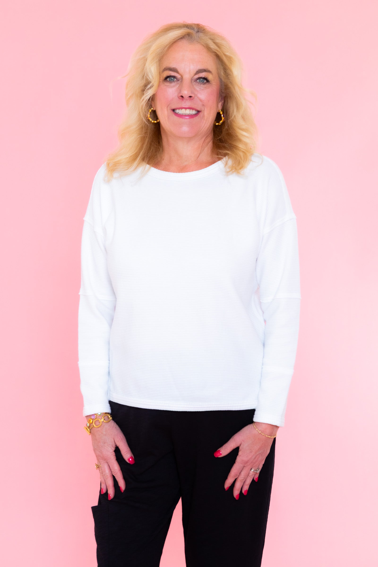 Ottoman French Terry Pullover