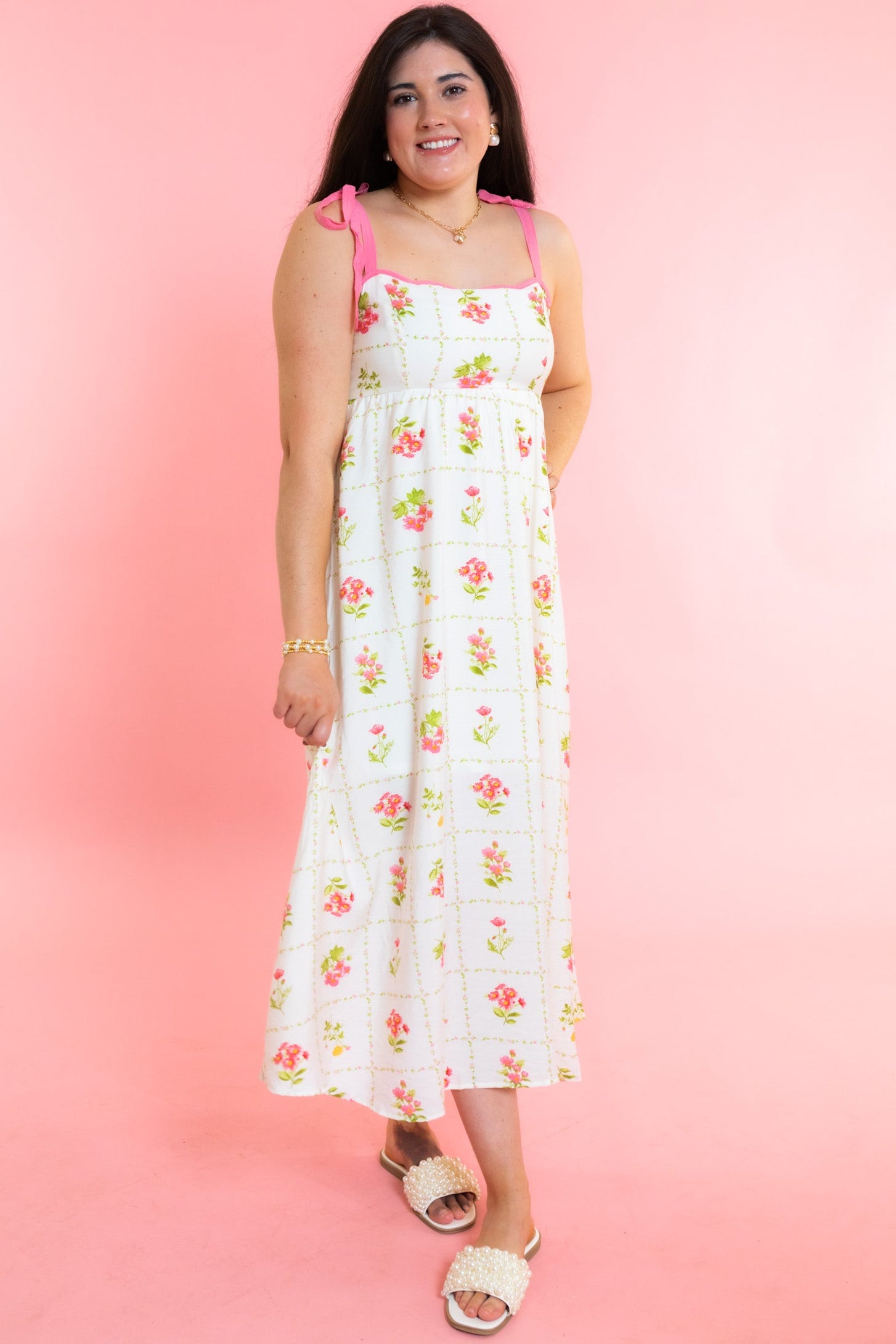 The Hazel Garden Midi Dress