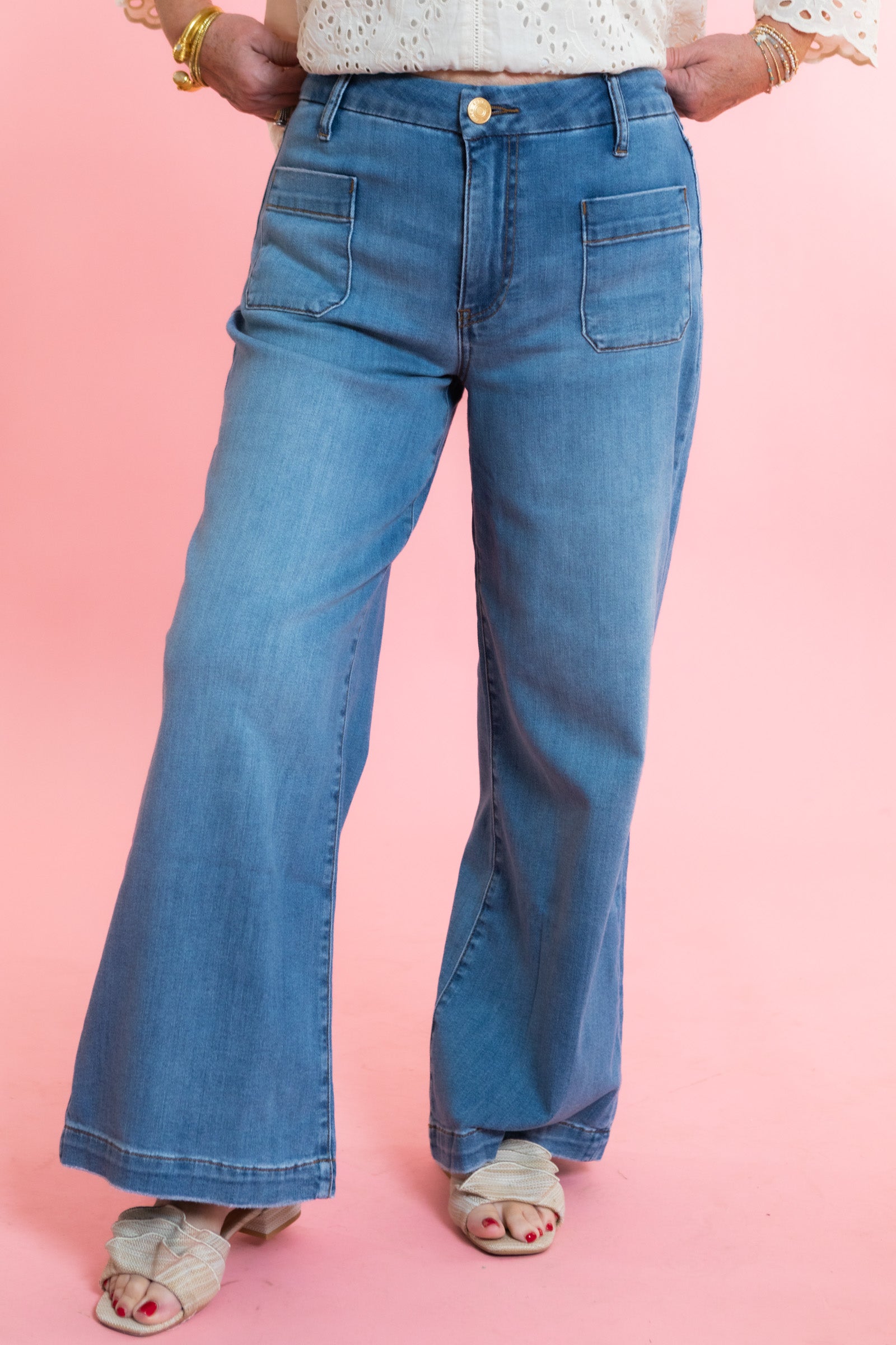 Kut from the Kloth | Meg High Rise Wide Leg