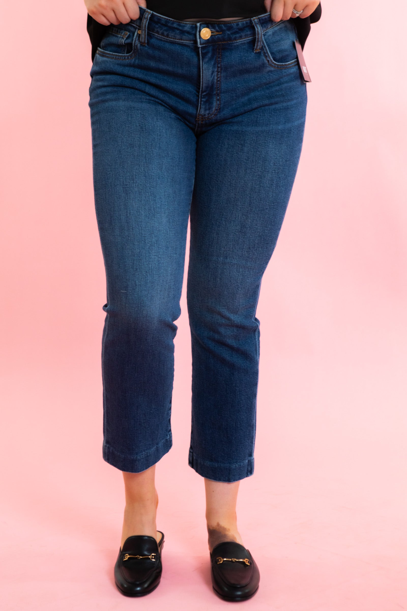 Kut from the Kloth | Reese High Rise Ankle Straight