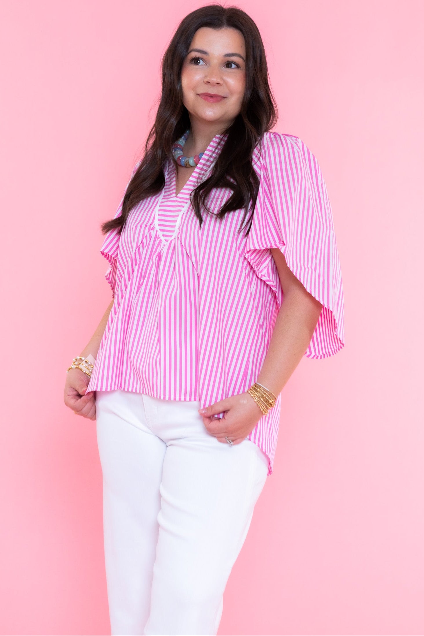 The Chaney Harbor Striped Top