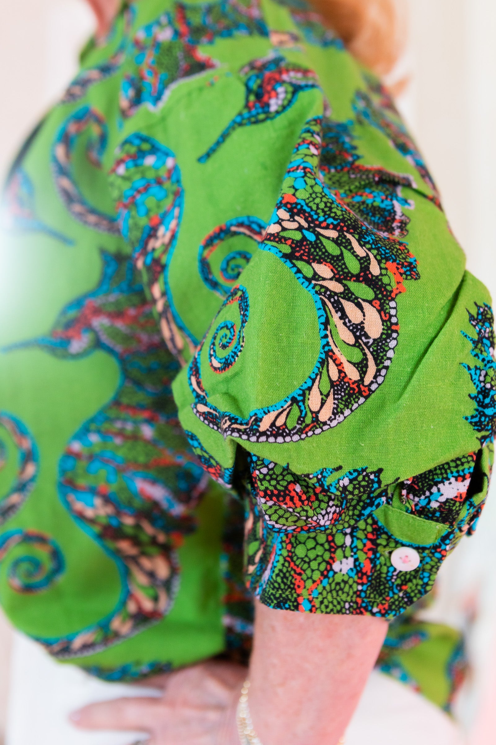 Dizzy Lizzie | Milano Seahorse Print Top