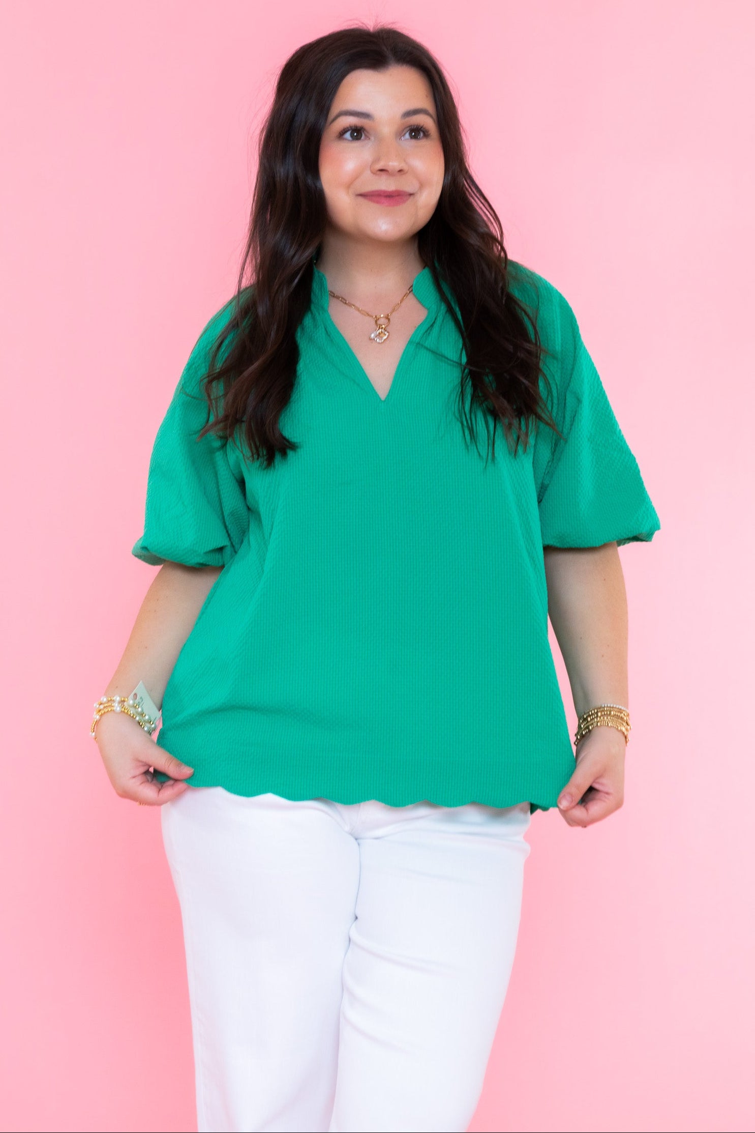 The Catalina Seersucker Top