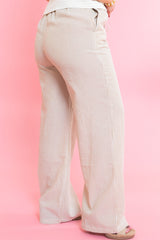Coastal Breeze Striped Drawstring Pants