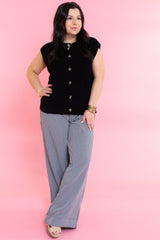 Timeless Gingham Wide Leg Pants