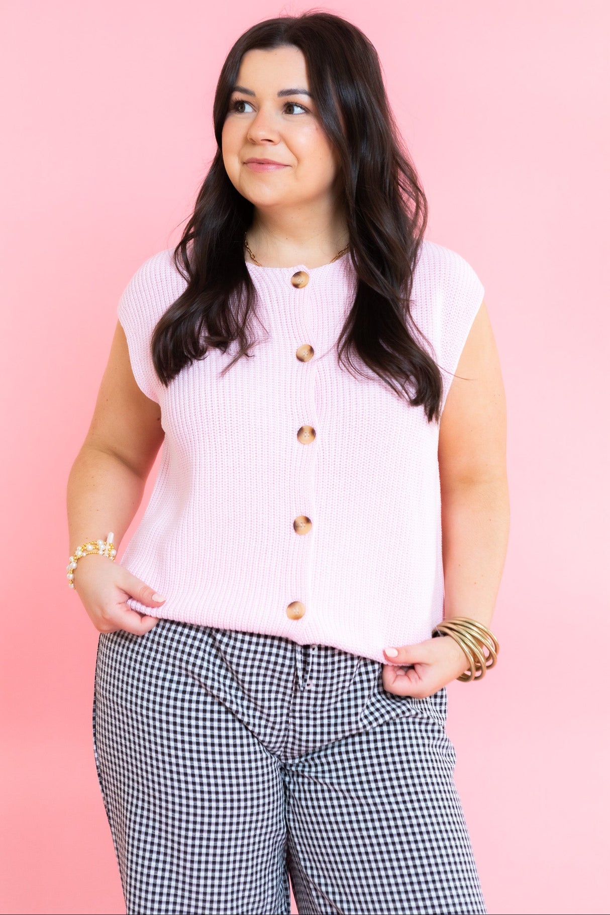 The Everyday Classic Cotton Knit Vest