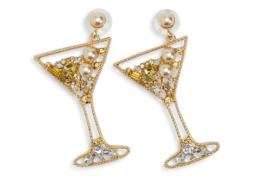 Trish Crystal Embellished Earrings