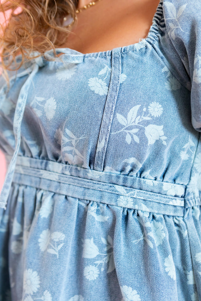 Bluebell Garden Smocked Midi Dress
