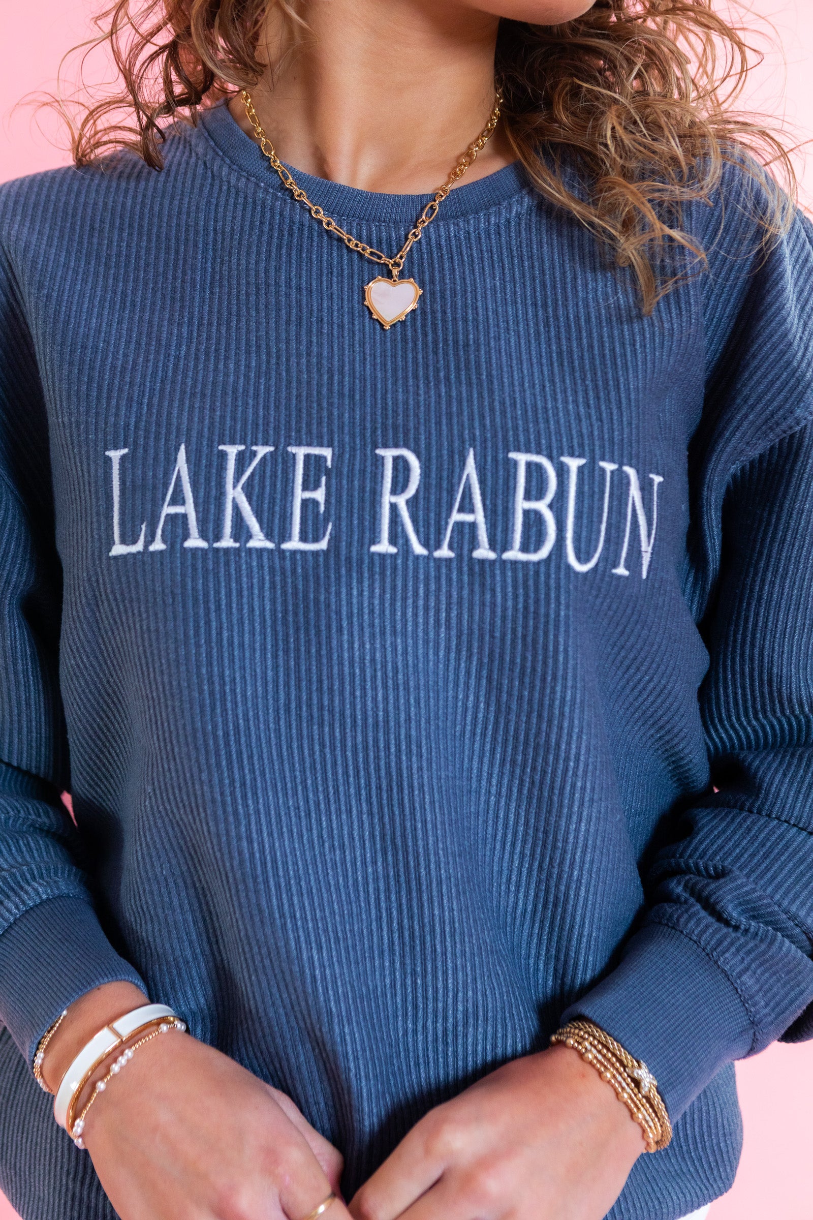 Lake Crew Ribbed Sweater
