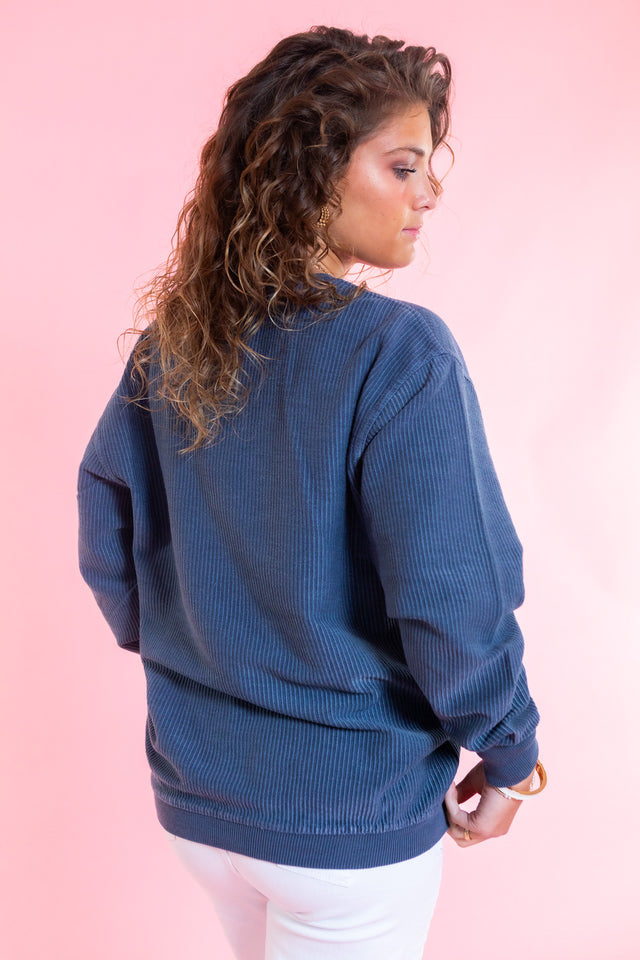 Lake Crew Ribbed Sweater