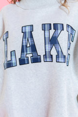Lake & Mountain Reversible Mockneck Sweatshirt