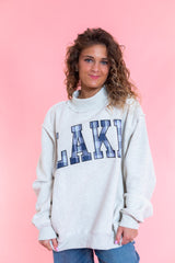 Lake & Mountain Reversible Mockneck Sweatshirt