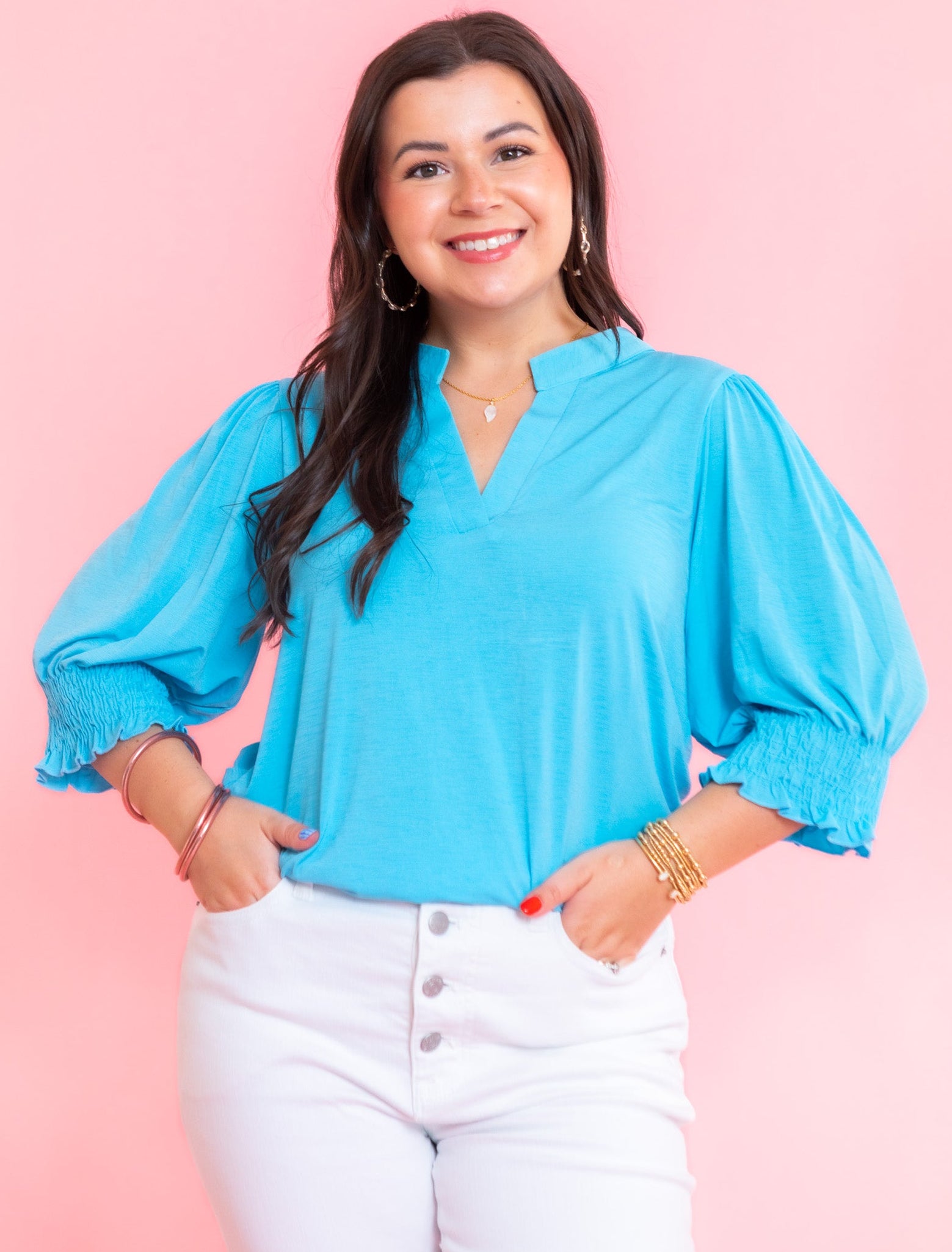The Uptown Ease Blouse