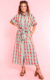 English Garden Midi Dress