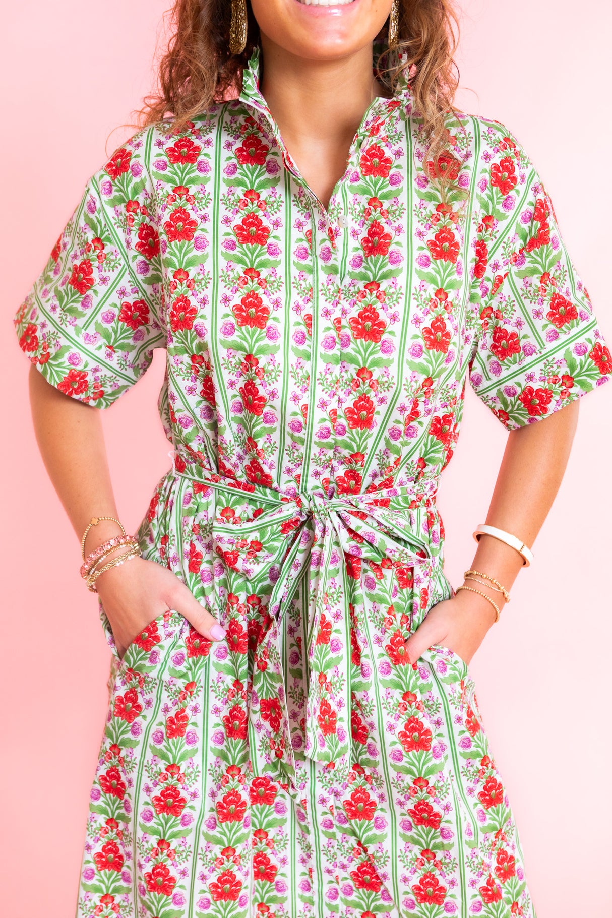 English Garden Midi Dress