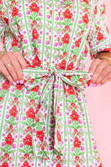 English Garden Midi Dress