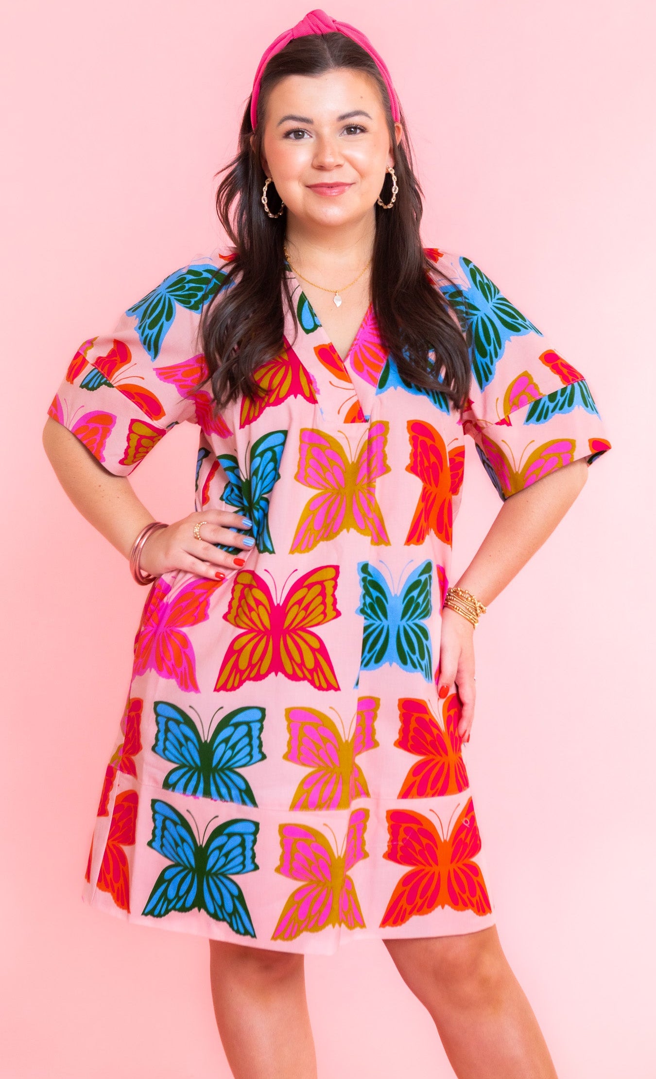 Uncle Frank | Butterflies Shift Dress