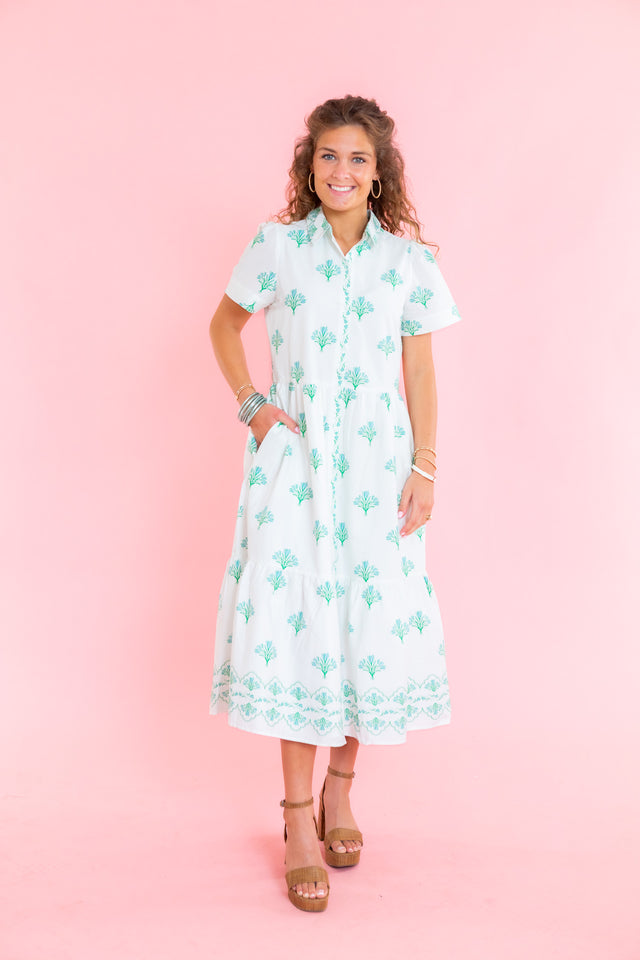 Mary Square | Jema Dress | Bell Blooms Blue