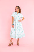 Mary Square | Jema Dress | Bell Blooms Blue