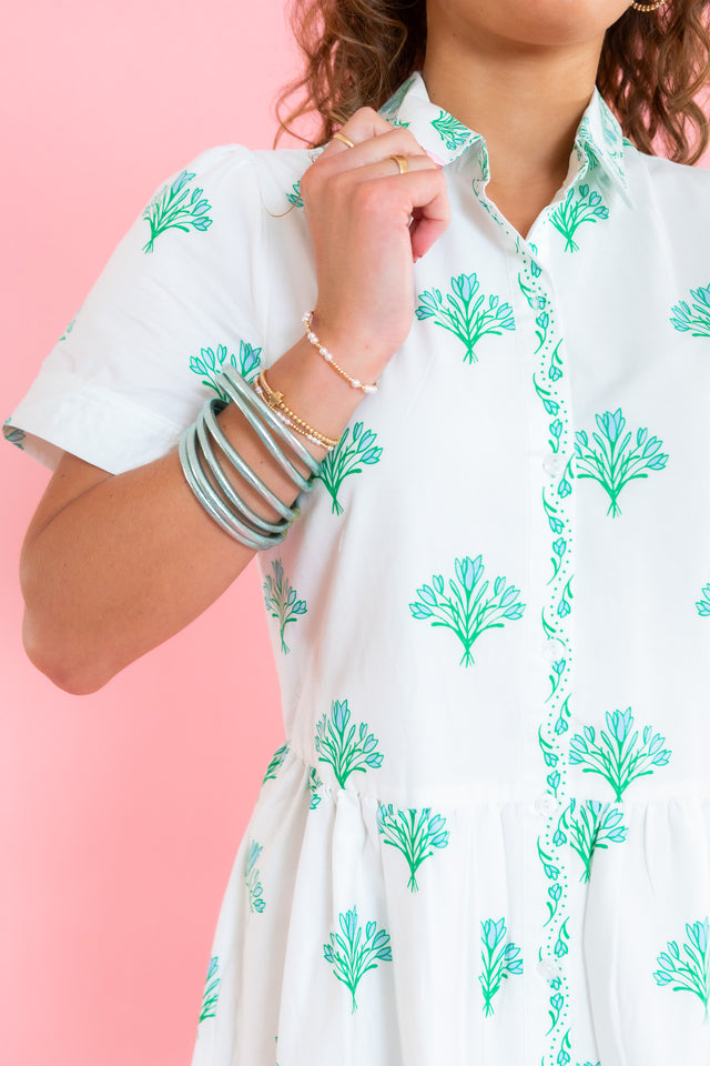 Mary Square | Jema Dress | Bell Blooms Blue