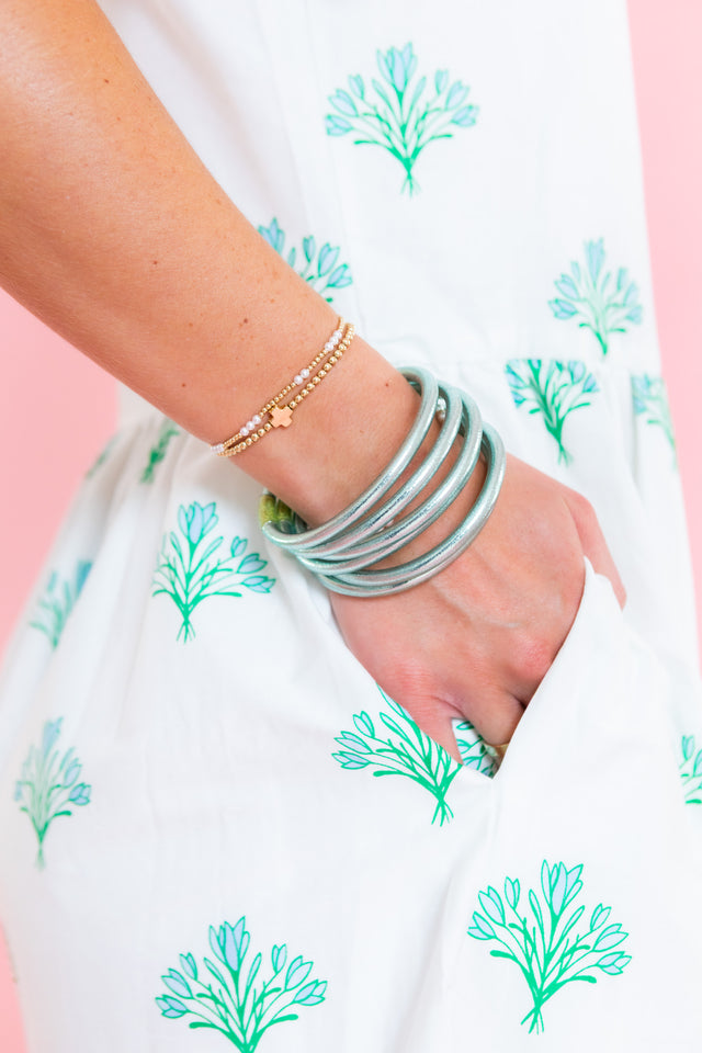 Mary Square | Jema Dress | Bell Blooms Blue