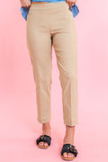 Pull-On Crop Pants with Pockets