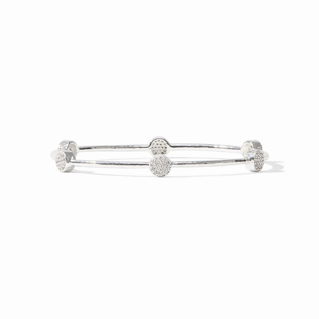 Julie Vos | Milano Luxe Bangle - Silver