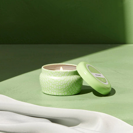 Capri Blue | Volcano Iced Matcha Printed Mini Tin Candle, 3 oz