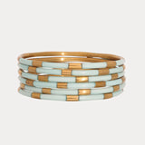 BuDhaGirl | Mint Veda Bangles - Set of 6