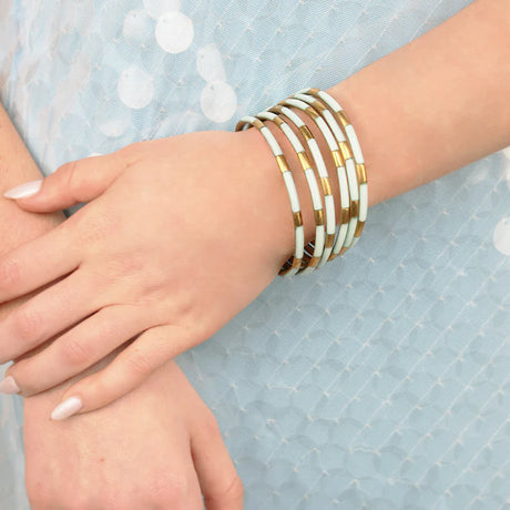 BuDhaGirl | Mint Veda Bangles - Set of 6