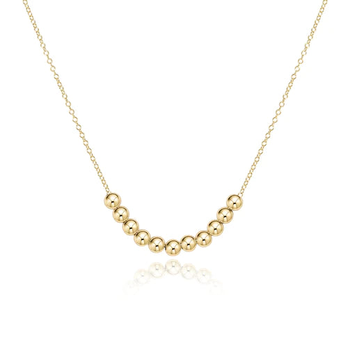 Enewton | 16" Necklace Gold - Classic Beaded Bliss