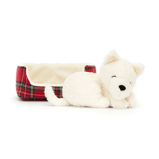 JellyCat | Napping Nipper Westie