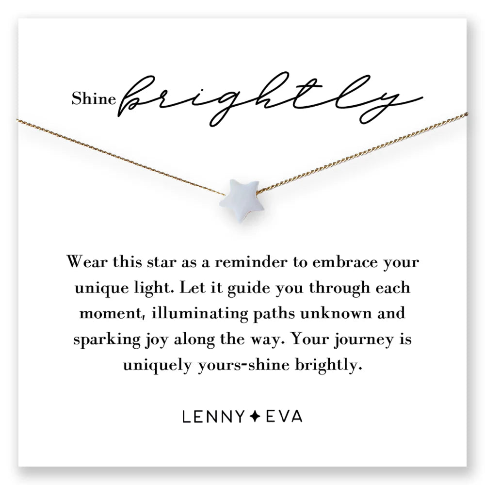 Lenny & Eva | Intentions Symbol Necklace-Star