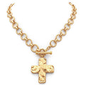 Madison's Exclusive | Chunky Cross Chain Necklace