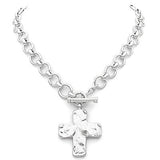Madison's Exclusive | Chunky Cross Chain Necklace