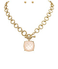 Madison's Exclusive | Stone Pendant Set