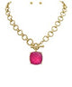 Madison's Exclusive | Stone Pendant Set