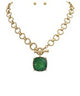 Madison's Exclusive | Stone Pendant Set