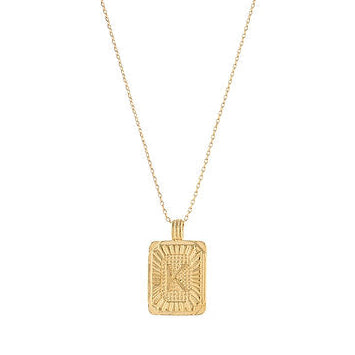Madison’s Exclusive | Golden Initial Pendant Necklace