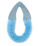 Chunky Multi-Strand Beaded Magnetic Necklace