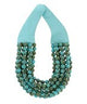 Chunky Multi-Strand Beaded Magnetic Necklace