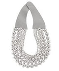 Chunky Multi-Strand Beaded Magnetic Necklace