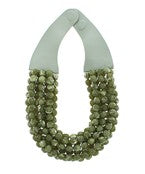 Chunky Multi-Strand Beaded Magnetic Necklace
