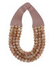 Chunky Multi-Strand Beaded Magnetic Necklace